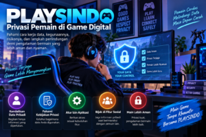 PLAYSINDO: Privasi Pemain di Game Digital